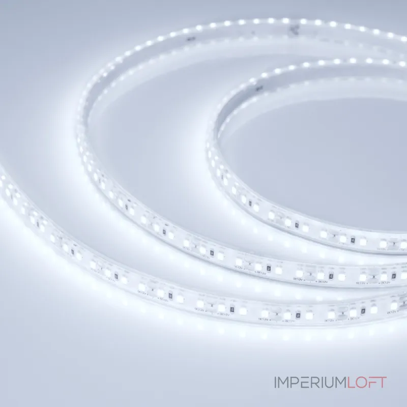 Arlight Светодиодная лента герметичная RTW-PU-A120-10.5mm 12В Cool 8K 16.8 В/м IP68 м 5м 029595(3)