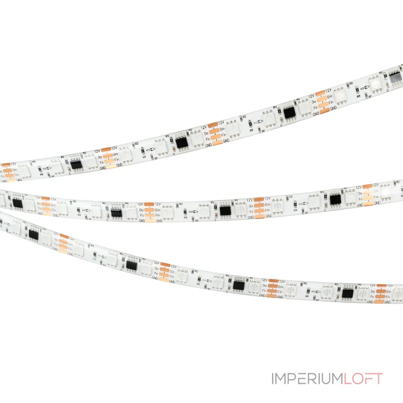 Arlight Лента герметичная SPI-SE-B60-10mm 12В RGB-PX3-BPT 12 В/м IP65 5060 5м 039597 Arlight Лента герметичная SPI-SE-B60-10mm 12В RGB-PX3-BPT 12 В/м IP65 5060 5м 039597