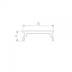 Arlight Экран CLEAR-B прозрачный для PDS MIC 017449(1)