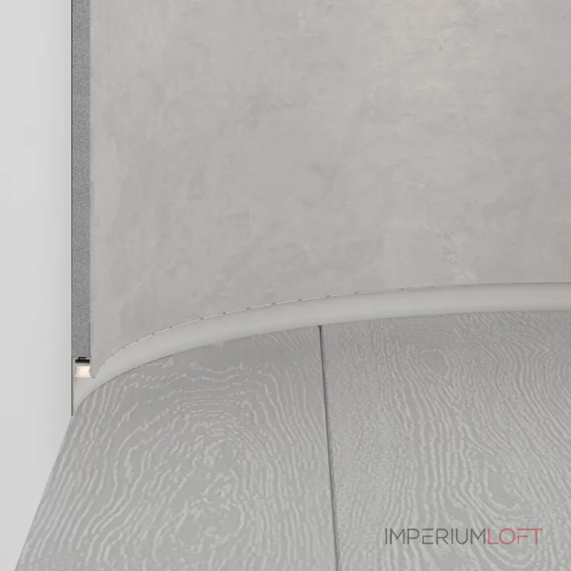 Arlight Профиль PLINTUS-FANTOM-BENT-H20-SIDE-2000 WHITE Алюминий 043674(1)
