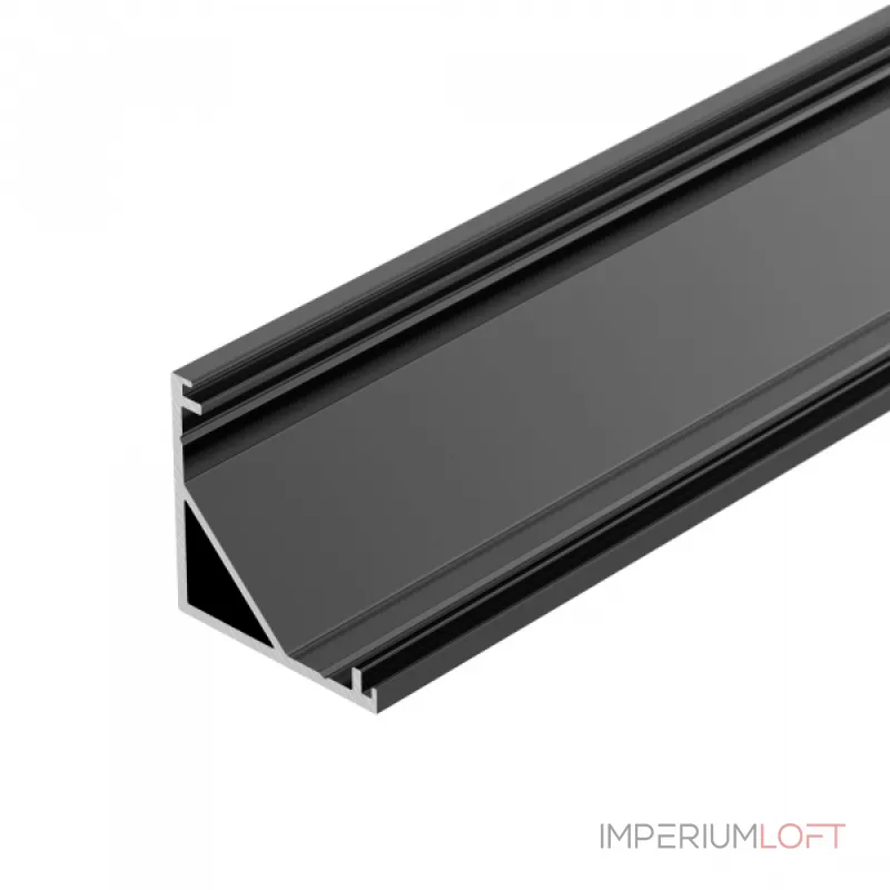 Arlight Профиль SL-KANT-H20-2000 BLACK Алюминий 049016