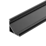 Arlight Профиль SL-KANT-H20-2000 BLACK Алюминий 049016