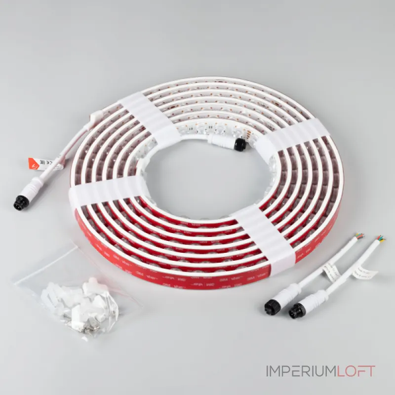 Arlight Лента герметичная FLT-PS-S42-23mm 24В RGB 21 В/м IP67 15deg 5м 049283