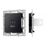 Arlight Механизм компьютерной розетки SCT-MPC1-PL-BK RJ-45 CAT6 045334
