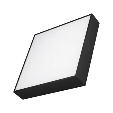 Arlight Светильник IM-QUADRO-EMERGENCY-3H-S350x350-33Вт Day4000 BK 120 deg 230В IP40 041011