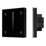 Arlight Панель SMART-P6-DIM-G-IN Black 12-24В 4x3A Sens 2.4G IP20 034780