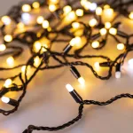 Arlight Светодиодная гирлянда ARD-STRING-CLASSIC-10000-BLACK-100LED-MILK-FLASH Warm 230В 7Вт Ardecoled IP65 031208