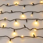 Arlight Светодиодная гирлянда ARD-STRING-CLASSIC-1000-BLACK-100LED-PULSE Warm 230В 7Вт Ardecoled IP65 031649