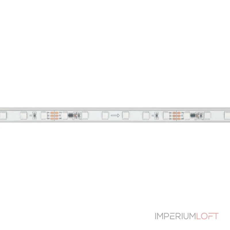 Arlight Лента герметичная SPI-PS-A120-12mm 24В RGB-PX6-BPT 23 В/м IP67 2835 5м 049452