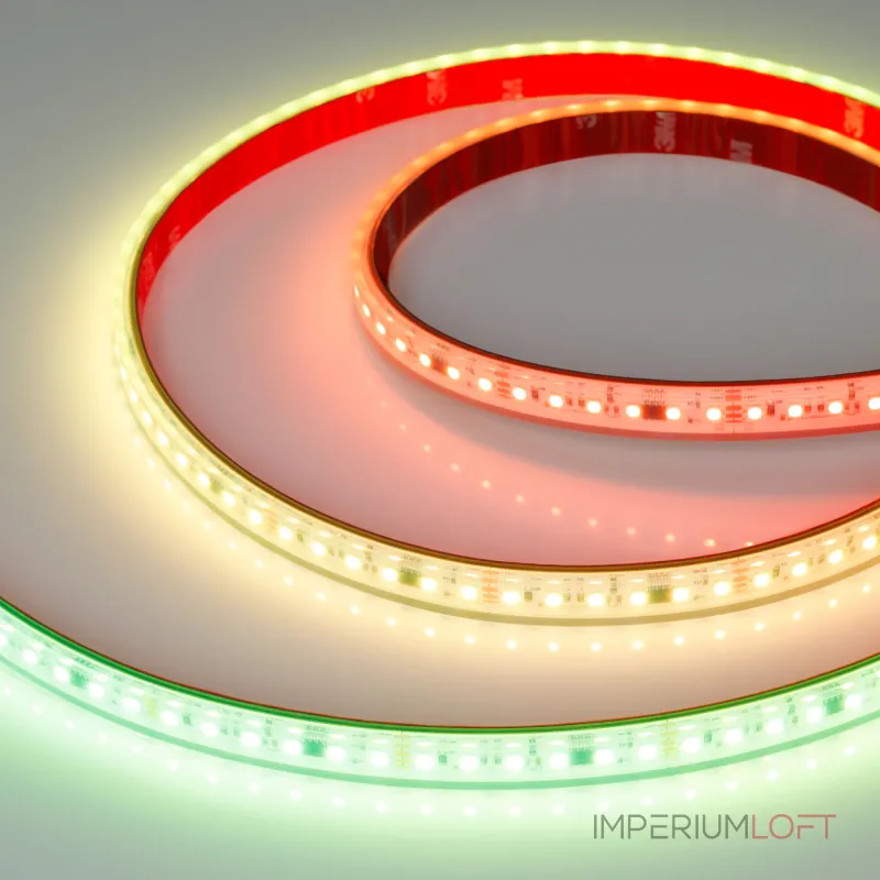 Arlight Лента герметичная SPI-PS-A120-12mm 24В RGB-PX6-BPT 23 В/м IP67 2835 5м 049452