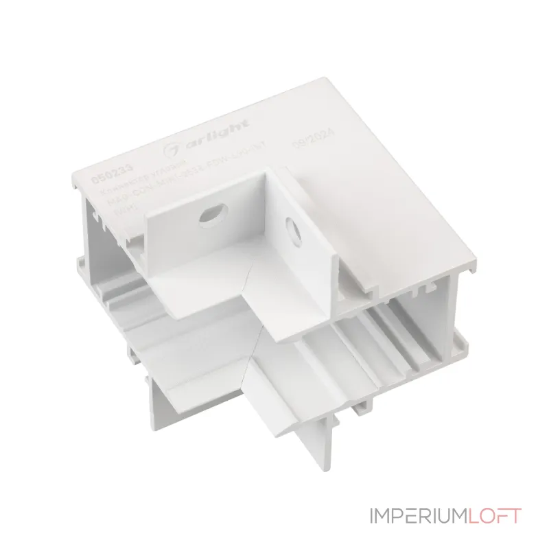 Arlight Коннектор угловой MAG-CON-MINI-2538-FDW-L90-INT WH IP20 050233 Arlight Коннектор угловой MAG-CON-MINI-2538-FDW-L90-INT WH IP20 050233