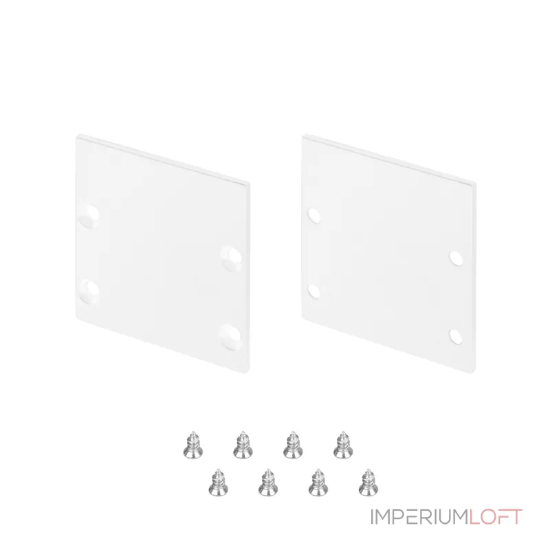 Заглушка LINE-S-3535 WHITE глухая Arlight Металл 041883 Заглушка LINE-S-3535 WHITE глухая Arlight Металл 041883