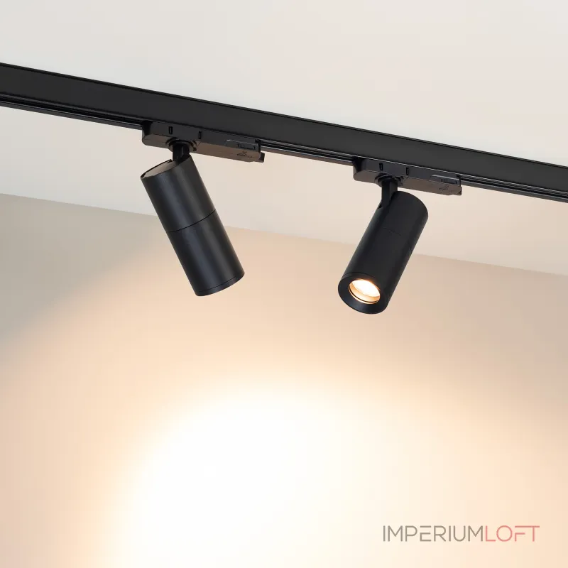 Arlight Светильник LGD-ARTEMIS-TRACK-4TR-R55-12Вт Warm3000 BK 8-80 deg 230В IP20 048326