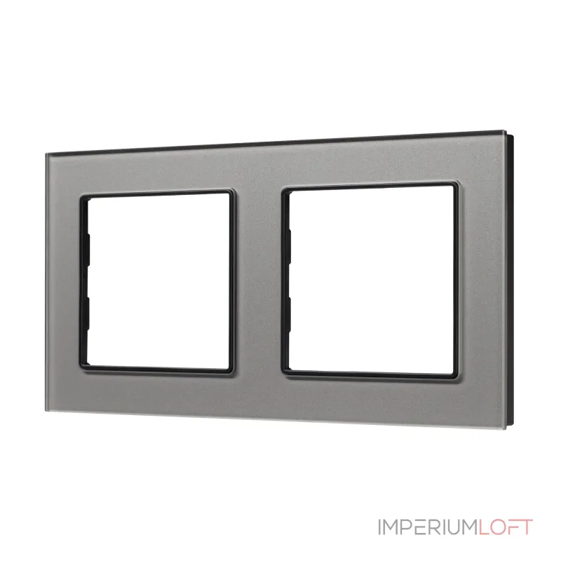 Arlight Рамка стеклянная FRM-GLARE-GS-2-GR 043798 Arlight Рамка стеклянная FRM-GLARE-GS-2-GR 043798