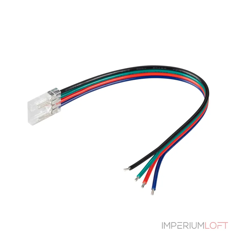 Arlight Коннектор COB-RGB-10mm-4pin-STW-L150 Лента-Провод 042064