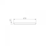 Arlight Экран FANTOM-W49-10000 SILICONE Силикон 051691