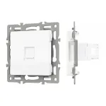 Arlight Механизм компьютерной розетки SCT-MPC1-PL-WH RJ-45 CAT6 045301