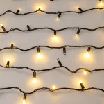 Arlight Светодиодная гирлянда ARD-STRING-CLASSIC-1000-BLACK-100LED-PULSE Warm 230В 7Вт Ardecoled IP65 031649