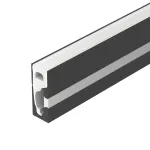 Силиконовый профиль WPH-FLEX-0616-SIDE-S9-5м BLACK Arlight Силикон 045788