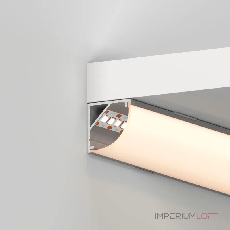 Arlight Профиль SL-KANT-H20-2000 ANOD Алюминий 049015