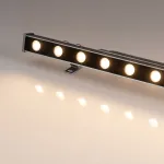 Линейный прожектор AR-LINE-500-9Вт Warm3000 GR 15x60 deg 230В Arlight IP65 041724