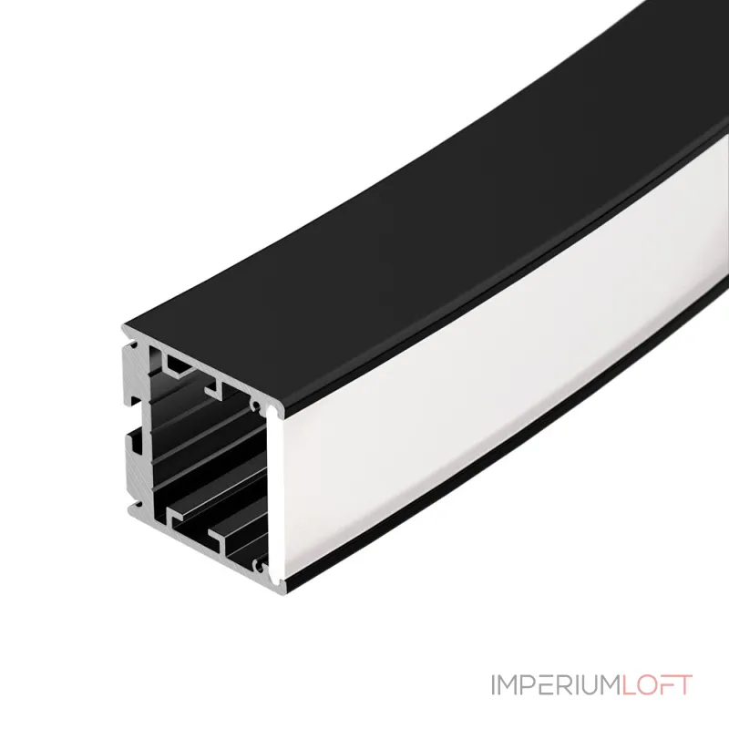 Профиль SL-ARC-3535-D320-W90 BLACK 260мм дуга 1 из 4 Алюминий 032678 Профиль SL-ARC-3535-D320-W90 BLACK 260мм дуга 1 из 4 Алюминий 032678