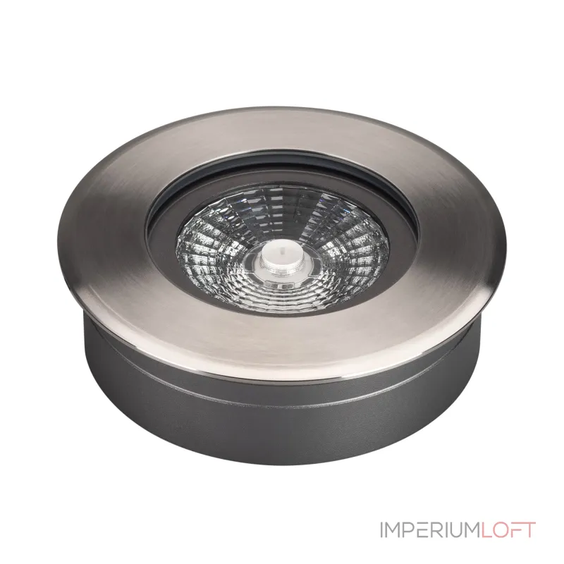 Arlight Светильник ART-GROUND-SLIM-R130-9Вт Warm3000 SL 30 deg 24В IP67 038165