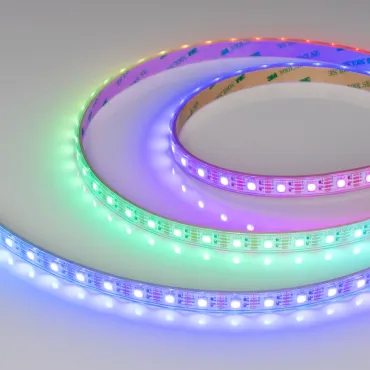 Лента герметичная SPI-P-B60-12mm 12В RGB-PX1-BPT 8 В/м IP66 5060 5м Arlight 041615(1)