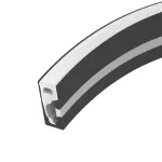 Силиконовый профиль WPH-FLEX-0616-SIDE-S9-5м BLACK Arlight Силикон 045788