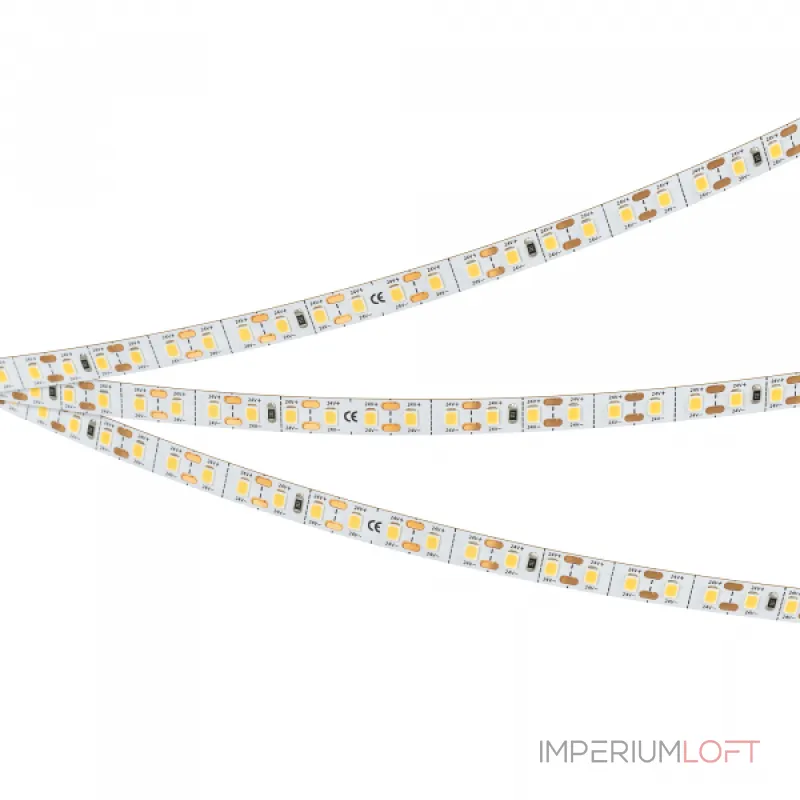 Arlight Лента FC-A120-8mm 24В Warm3500-CX1 10 В/м IP20 5м резка 1 светодиод 052795