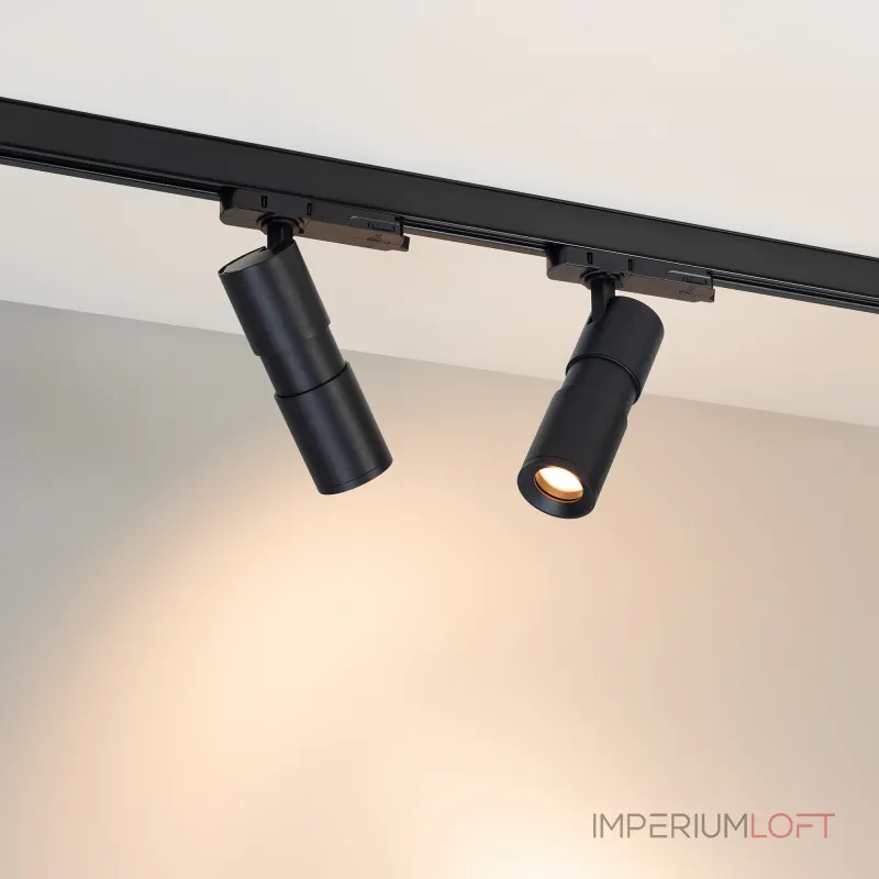 Arlight Светильник LGD-ARTEMIS-TRACK-4TR-R55-12Вт Warm3000 BK 8-80 deg 230В IP20 048326