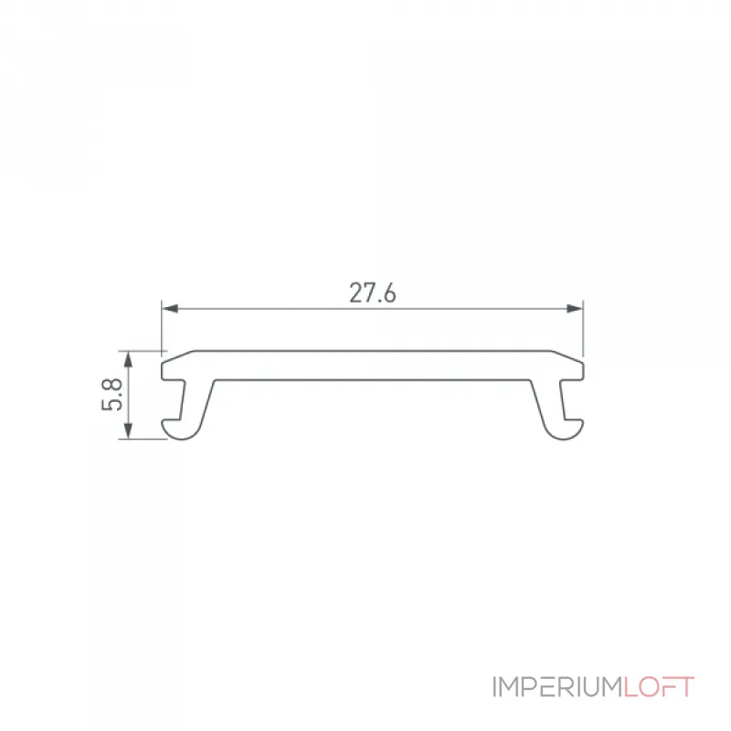 Arlight Экран STRETCH-25-CEIL-CENTER-10м OPAL-PVC 040516
