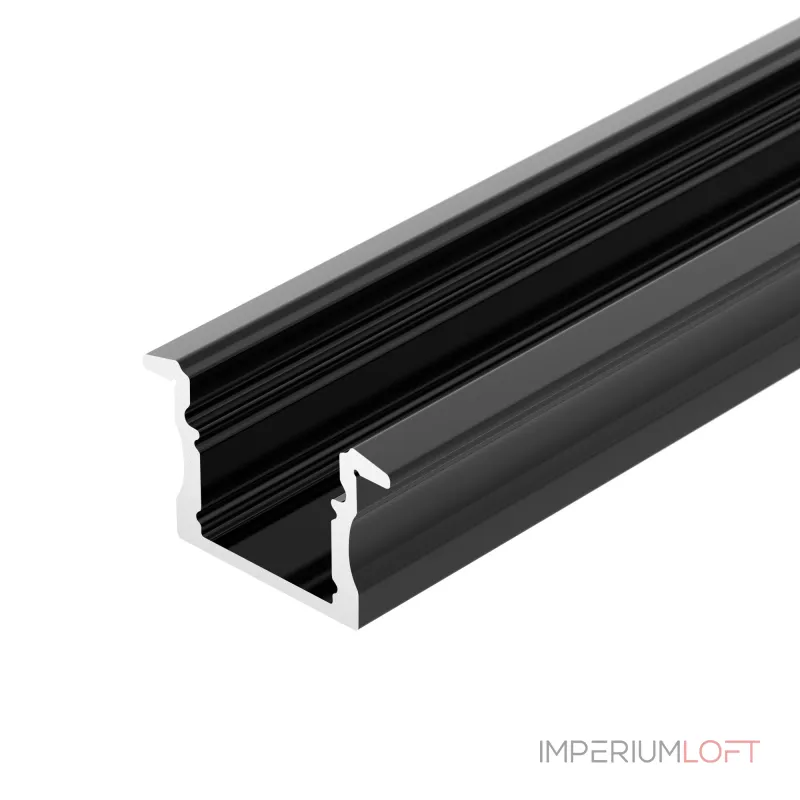 Arlight Профиль LINE-2315-F-2000 ANOD BLACK Алюминий 044278 Arlight Профиль LINE-2315-F-2000 ANOD BLACK Алюминий 044278