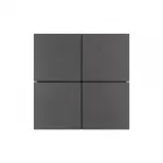 Arlight INTELLIGENT ARLIGHT Кнопочная панель KNX-304-23-IN Black BUS Frameless IARL IP20 039663