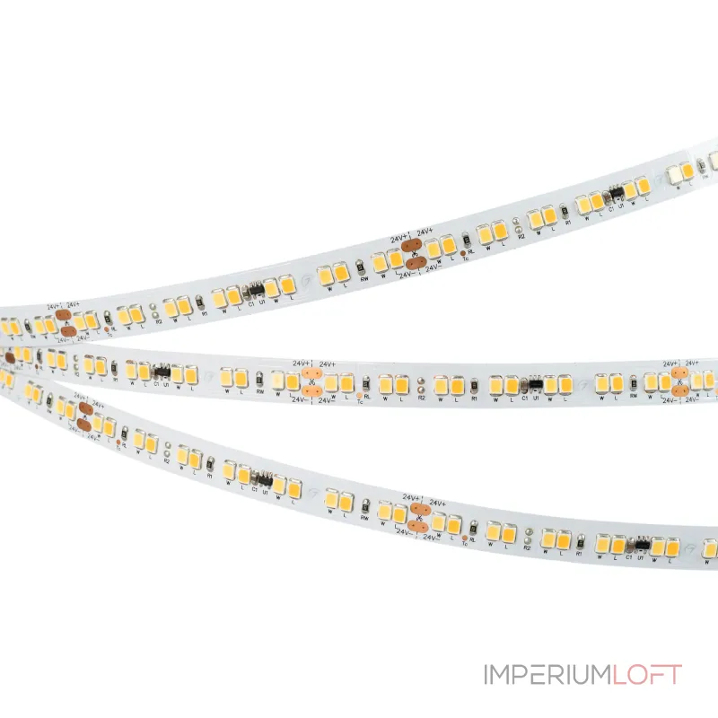 Arlight Лента RT-A168-10mm 24В Day-MIX SWITCH 21.3 В/м IP20 2835 5м изм.ЦТ вкл-выкл 036215