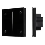 Arlight Панель SMART-P6-DIM-G-IN Black 12-24В 4x3A Sens 2.4G IP20 034780