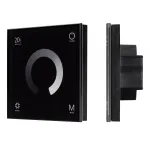 Arlight Панель SMART-P4-DIM-G-IN Black 12-24В 4x3A Sens 2.4G IP20 034778