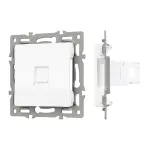 Arlight Механизм компьютерной розетки SCT-MPC1-PL-WH RJ-45 CAT6 045301