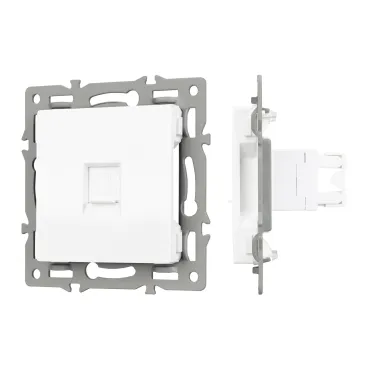 Arlight Механизм компьютерной розетки SCT-MPC1-PL-WH RJ-45 CAT6 045301