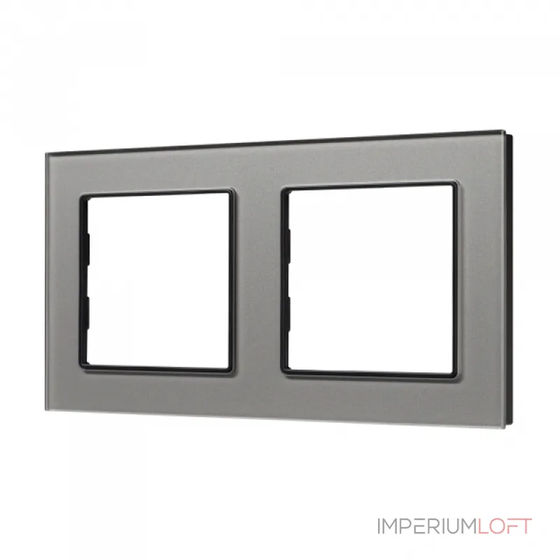 Arlight Рамка стеклянная FRM-GLARE-GS-2-GR 043798 Arlight Рамка стеклянная FRM-GLARE-GS-2-GR 043798