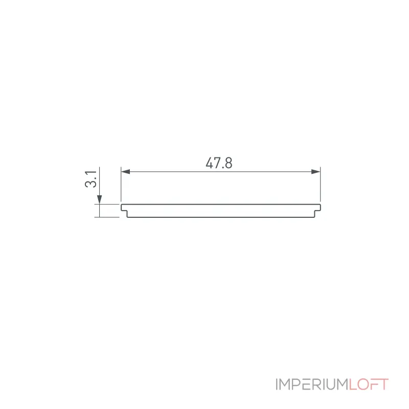 Arlight Экран FANTOM-W49-10000 SILICONE Силикон 051691