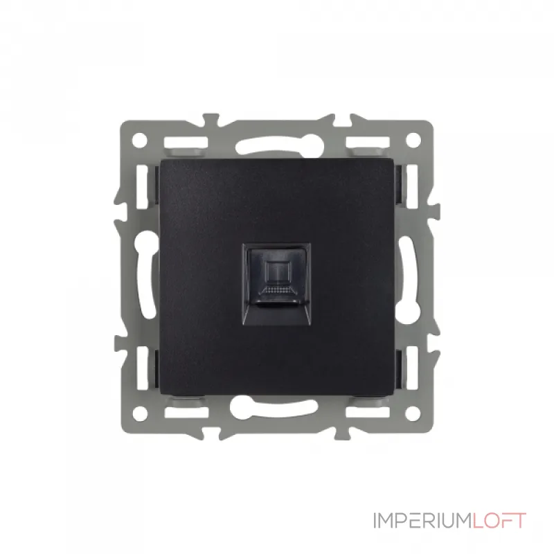 Arlight Механизм компьютерной розетки SCT-MPC1-PL-BK RJ-45 CAT6 045334 Arlight Механизм компьютерной розетки SCT-MPC1-PL-BK RJ-45 CAT6 045334