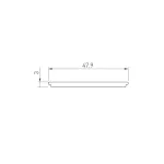 Arlight Экран FANTOM-W49-10000 SILICONE Силикон 051691