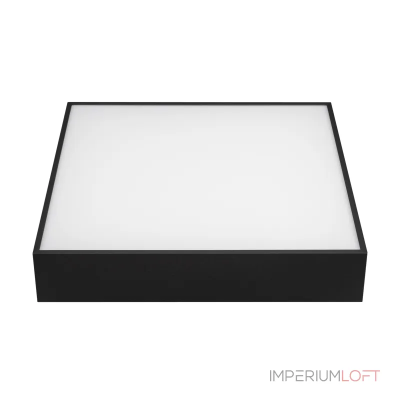 Arlight Светильник IM-QUADRO-EMERGENCY-3H-S350x350-33Вт Day4000 BK 120 deg 230В IP40 041011