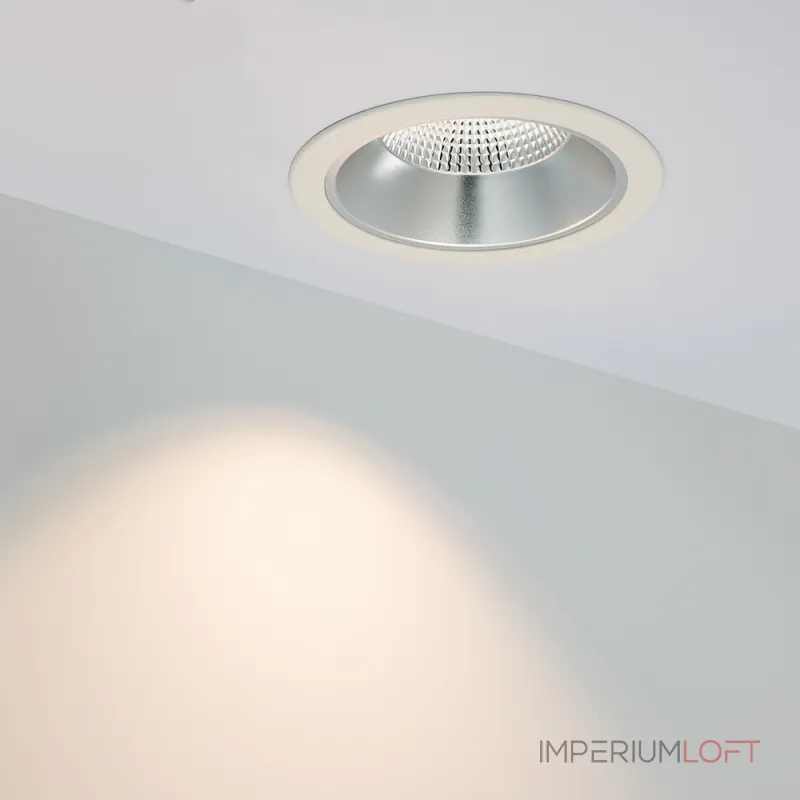 Arlight Светильник LTD-LEGEND-R230-35Вт Warm3000 WH 50 deg IP20 027320(1)