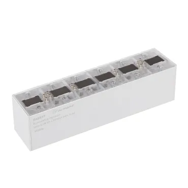 Arlight Коннектор прямой MAG-CON-45-I-POWER WH 5LN IP20 046837 Arlight Коннектор прямой MAG-CON-45-I-POWER WH 5LN IP20 046837
