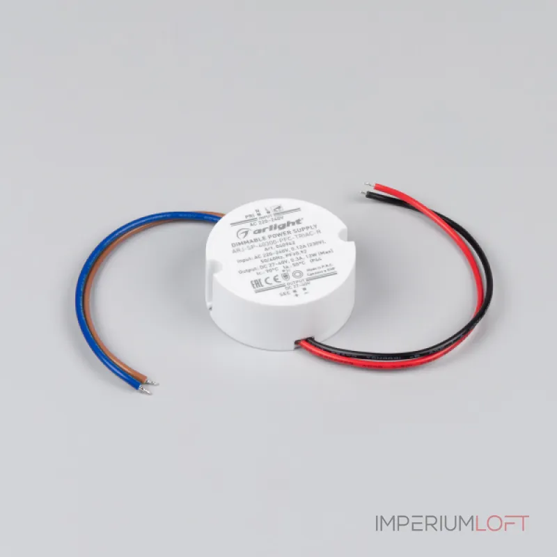 Arlight Блок питания ARJ-SP-40300-PFC-TRIAC-R 12Вт 27-40В 300mA IP44 040962