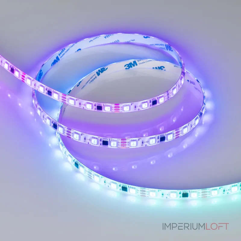 Arlight Лента герметичная SPI-SE-B60-10mm 12В RGB-PX3-BPT 12 В/м IP65 5060 5м 039597 Arlight Лента герметичная SPI-SE-B60-10mm 12В RGB-PX3-BPT 12 В/м IP65 5060 5м 039597