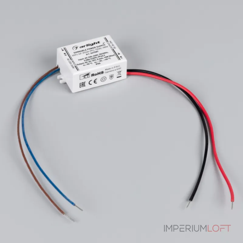 Блок питания ARPJ-SP-39260-PFC-TRIAC-MINI 10Вт 20-39В 260mA Arlight IP65 047587 Блок питания ARPJ-SP-39260-PFC-TRIAC-MINI 10Вт 20-39В 260mA Arlight IP65 047587