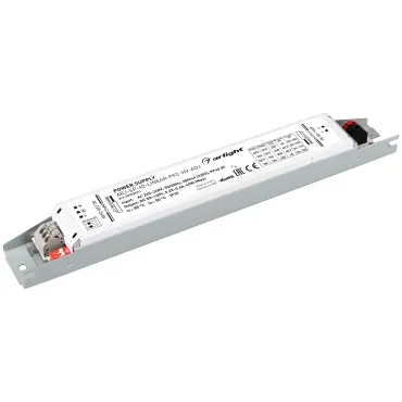 Блок питания ARJ-SP-40-LINEAR-PFC-HV-ADJ 40Вт 50-160В 0.25-0.4A Arlight IP20 033334(1)